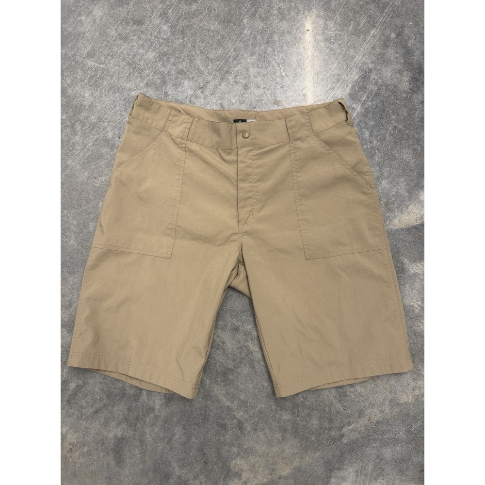 Nike ACG Equipment Shorts Mens 36x11 Brown Tan Hiking Trail Cargo Pocket‎